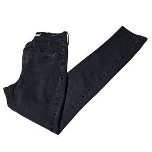 Levis 311 Shaping Skinny Jeans Womens Size 29 Mid Rise Black Denim Pants
